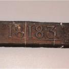 Чушка. Чугун, литьё. Кончезерский завод. 1818г.