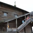   На   экскурсии в Успенской церкви.