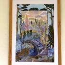 С.Макаршина. Карелия. Батик. 1500,00 рублей.